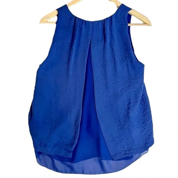 Rebecca Taylor Sleeveless Split Back Blouse - Picture 4 of 4